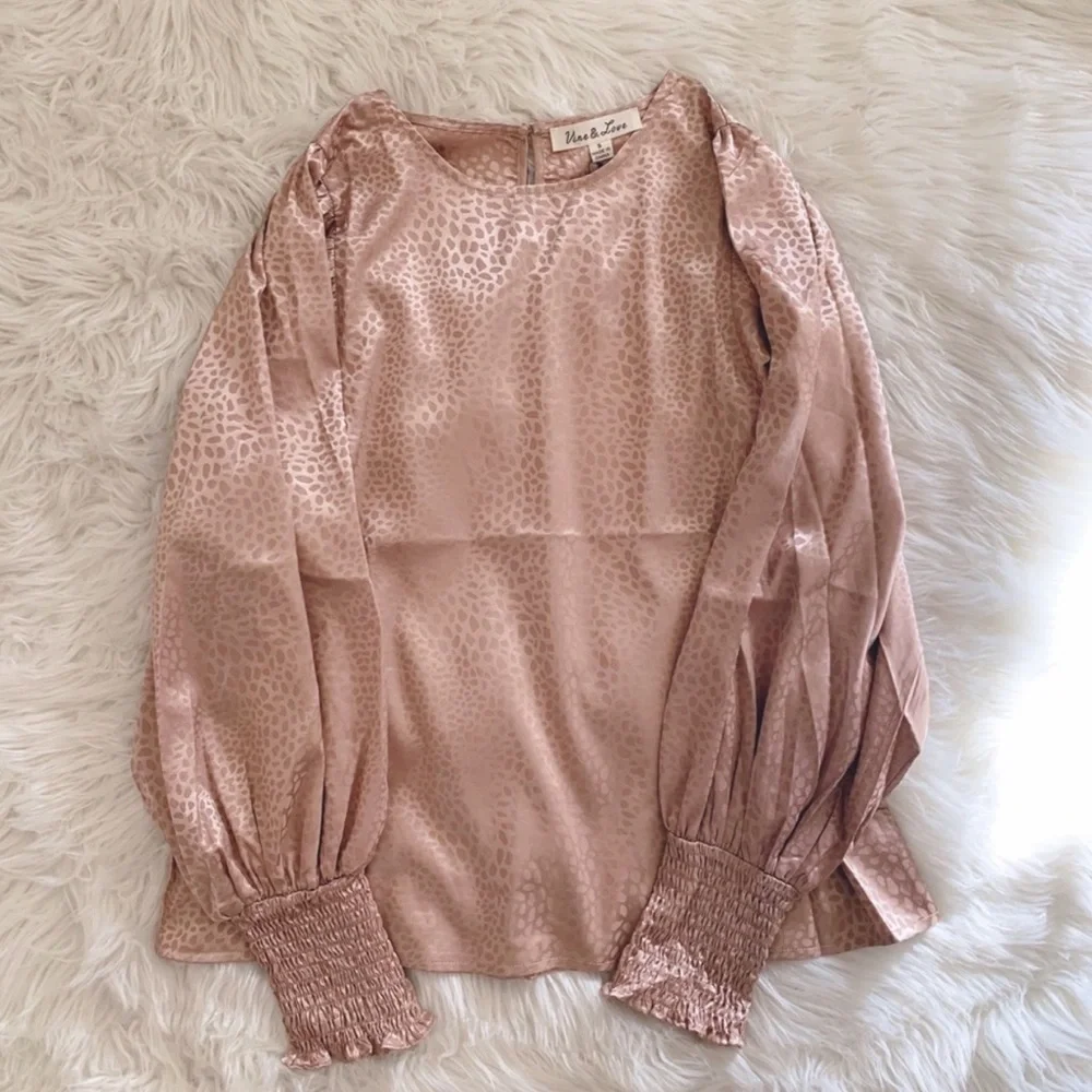 Satin Blouse, New - Picture 4 of 6